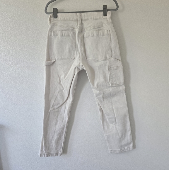 Abercrombie & Fitch Worker Carpenter Rigid Denim Loose Pants size 29×30 … - Picture 4 of 16